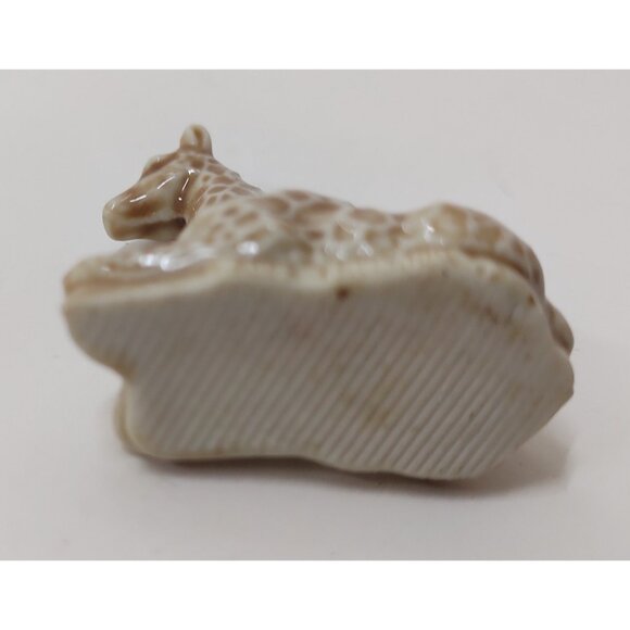 Wade Whimsies Red Rose Tea Giraffe #1 Mini Figurine England Vintage - Picture 3 of 3